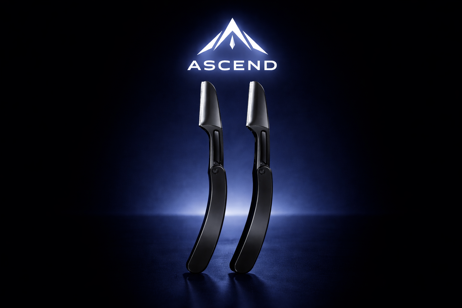 ASCEND břitvy + pinzeta na obočí